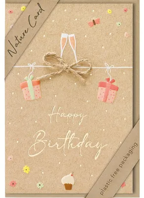 Produktbild von bsb 693012-2 Geburtstagskarte - Natur Card, inkl. Umschlag
