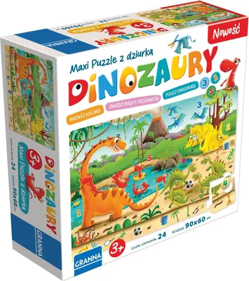 Obrázek produktu pro Puzzle Maxi Granna - Dinozaury