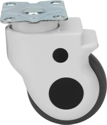 Produktbild von Heavy Duty Rolle,Rotationsgummirolle,Plattenschwenkrolle,Geräuschlose Schwenkrolle,Gummilenkrolle,360° Universalrad