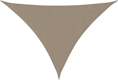 Produktbild von vidaXL Sonnensegel Oxford-Gewebe Dreieckig 4x5x5 m Taupe
