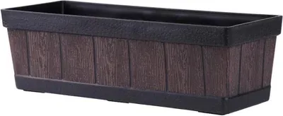 Produktbild von PROREGAL Blumentopf GDA Holz-effekt 816, Teak, 46x17x14cm