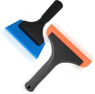 Produktbild von Famanu Fensterwischer für Auto, Dusche und Küche - 15 cm + 13 cm