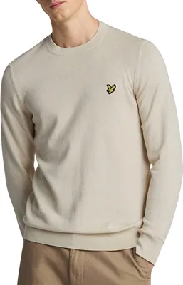 Zdjęcie produktu dla Lyle & Scott Bawełna Merino Crewneck Jumper męski