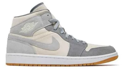 Produktbild von Air Jordan 1 Mid SE Coconut Milk Particle Grey - EU: 41