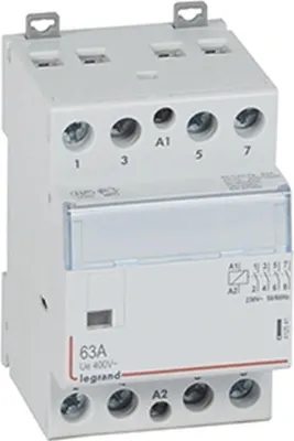 Immagine prodotto di Contattore di installazione Legrand, 230 V, 63 A, 4S, senza interruttore manuale, 1 pz.
