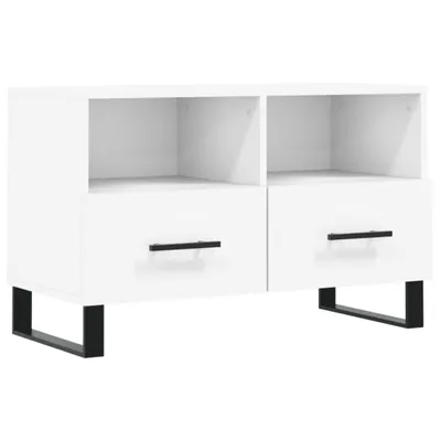 Produktbild von TV-Schrank Weiß 80x36x50 cm Holzwerkstoff