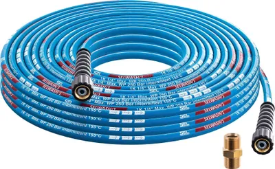Produktbild von Hochdruckreiniger-Schlauchrohr Verlängerungsschlauch Ersatz für Kärcher, 250bar, 20m, Blau