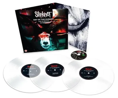 Image de SLIPKNOT - Day Of The Gusano : Coffret 3LP + DVD, édition transparente