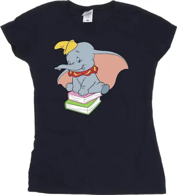 Productafbeelding van Disney - T-shirt voor dames met de tekst "Sitting On", model BI17788 (XXL) (Marineblauw)