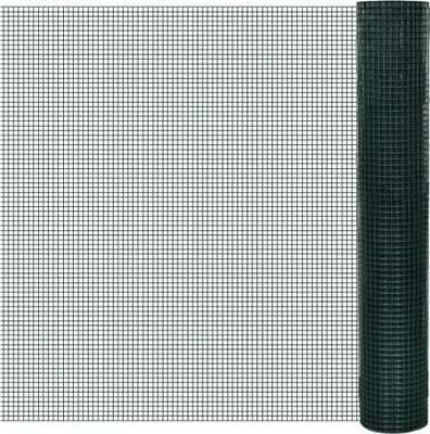 Obrázok produktu pre Drôtené pletivo pozinkované a potiahnuté PVC 25x1 m zelené