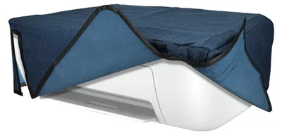 Produktbild von kwmobile Drucker Schützhülle kompatibel mit HP DeskJet 2755e / 2720e / 2710e / 2820e / 2721e Hülle - Printer Cover aus Leinen - Staubschutzhülle für