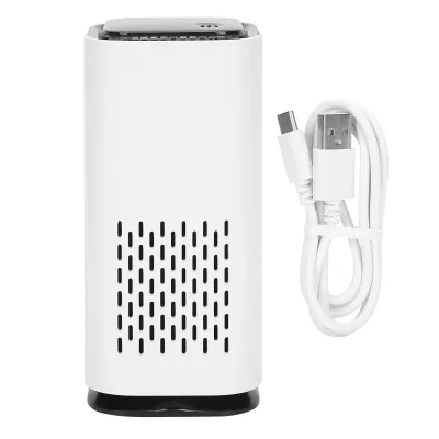 Image de Mini purificateur d'air Filtre à ions négatifs Alimentation USB 5V pour la maison et la voiture
