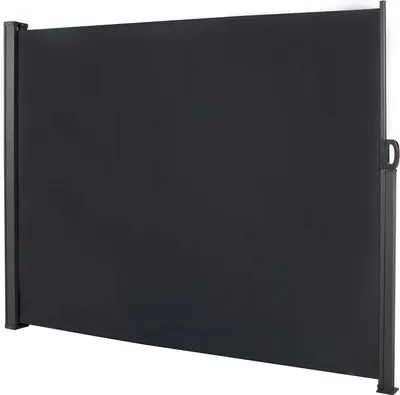 Produktbild von Seitenmarkise Windschutz Markise Sichtschutz Sonnenschutz Wintergarten 300 L x H.160cm