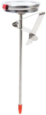 Obrázok produktu pre Nerezový teplomer na vyprážanie a grilovanie s veľkým displejom, teplotný rozsah 50–300 °C, 30 cm