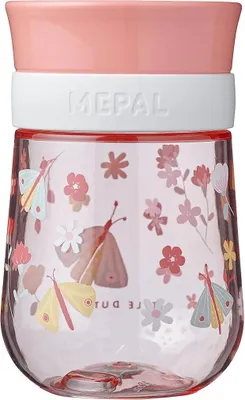 Productafbeelding van MEPAL 108016065243 Trinklernbecher 360° Mio - Flowers & Butterflies flowers & butterflies 300,0 ml