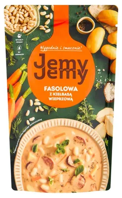 Obrázok produktu pre Fazuľová polievka s bravčovou klobásou JemyJemy 450 g