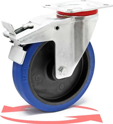 Ruota Girevole A Molla Ammortizzante Per Impieghi Gravosi Da - Foto 13