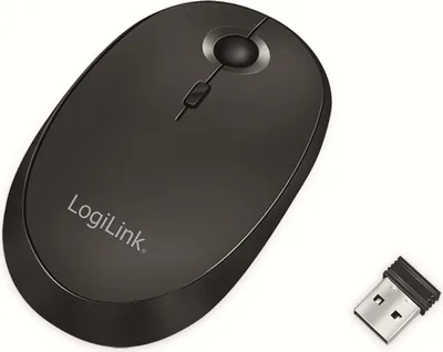 Produktbild von LogiLink Dual-Maus schwarz 2,4 GHz Funk/Bluetooth