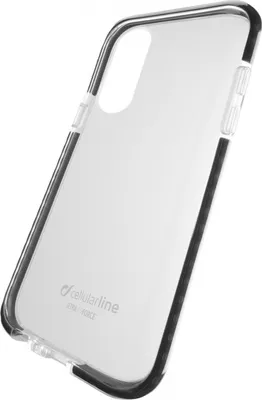 Produktbild von Cellularline Tetra Force Shock-Twist - iPhone XS Max, Cover, Apple, iphone xs, 14,7 cm (5.8"), Schwarz, Transparent