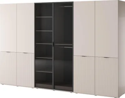 Produktbild von BETTSO Satz von 3 modularen Schränken SANDBOX 2X NOVA Kaschmir + ANTISOL