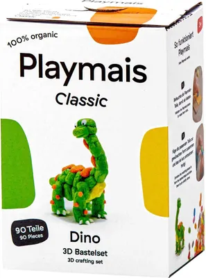 Image de PlayMais Classic 3D Dino - 90 pièces