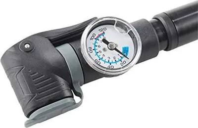 Produktbild von Dansi für Minipumpe Luftpumpe mit Manometer Fahrradpumpe Rahmenpumpe