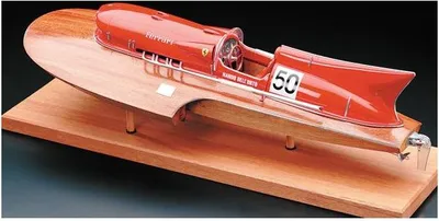 Productafbeelding van AMATI Arno XI racer, modelboot, 1960, 1:8 schaal, bouwdoos