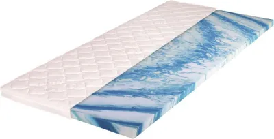 Produktbild von GEL EFFECT SPEZIALSCHAUM Matratzenauflage, Topper 160x200 x 7cm, Klimaband