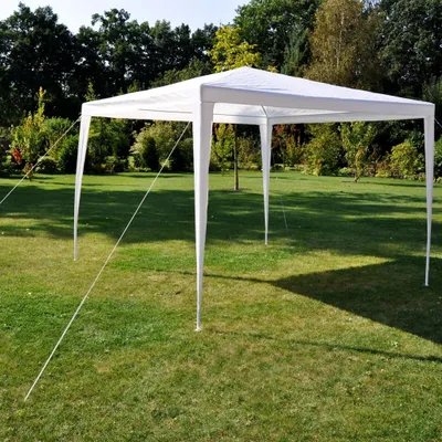 Obrázok produktu pre Pavilón 3x3 m, bez bočných stien, biely