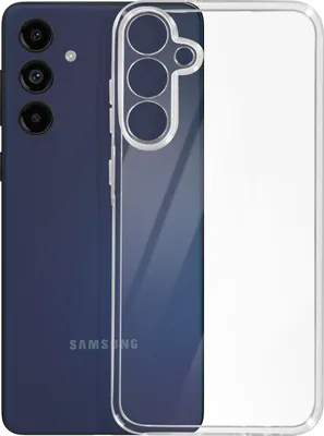 Produktbild von Avizar, Hülle für Samsung Galaxy M55, geschützte Kamera, Silikon, dünn, Transparent