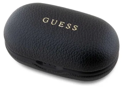 Image de Ecouteurs sans fil GUESS bluetooth TWS ENC GUTWSPGTSPSK (PU Grainee Classic Logo) noir