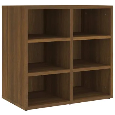 Produktbild von vidaXL Schuhregal Braun Eichen-Optik 52,5x30x50 cm