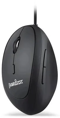 Zdjęcie produktu dla Mysz pionowa ergonomiczna leworęczna przewodowa USB dla laptopa