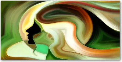 Produktbild von Tulup Glas-Bild -140x70- Wandkunst Dekorative Wand für Küche & Wohnzimmer - Kunst: modern & klassisch - Abstraktion - Grün