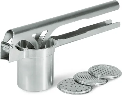 Produktbild von Kartoffel- und Spätzlepresse TRI STAR® mit 3 Lochscheiben