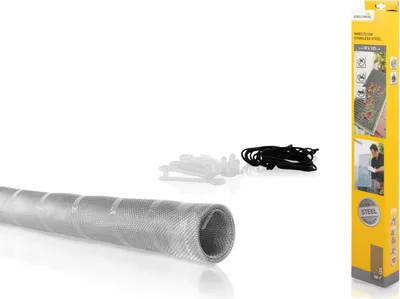 Produktbild von Schellenberg Sauberer Lichtschacht mit Edelstahlgewebe, 50 x 125 cm, 50356