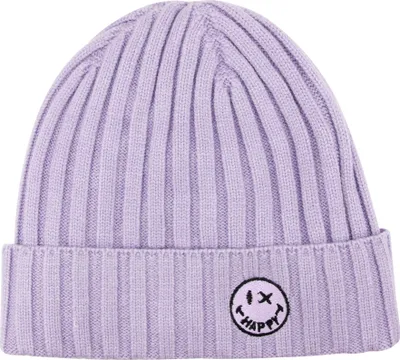 Produktbild von Strickmütze gefüttert mit warmem Innenfutter, One-Size Beanie Rosa