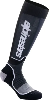 Produktbild von Alpinestars Plus Motocross Socken, schwarz/grau, M