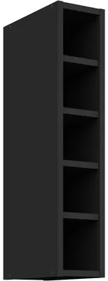 Produktbild von Hängeschrank 15 SILVIA 57 schwarz matt