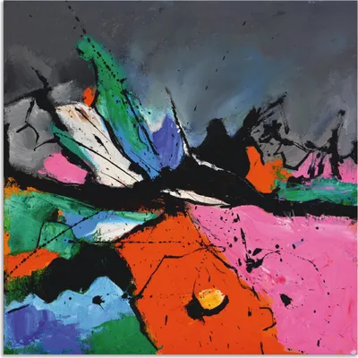 Produktbild von ARTland Wandbild Alu für Innen & Outdoor Abstrakt VI Größe: 40x40 cm