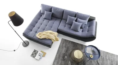 Produktbild von Moderne Design Sofas Couchs Möbel Stoff L-Form Wohnzimmer Ecksofa Schlafsofa Neu