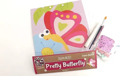 Produktbild von Sass & Belle Kleines Bastelset Schmetterling