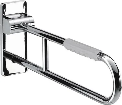 Produktbild von VIGOUR Stützklappgriff derby plus 600mm verchromt mit ABS-Ummantelung