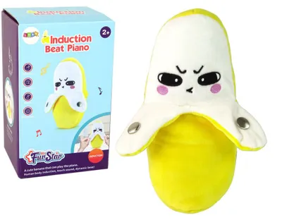 Immagine prodotto di Peluche Banana Musica Interattiva 22 cm giallo