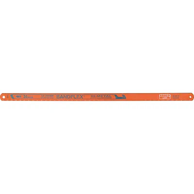 Produktbild von Bahco 3906-300-24-10P, Metall, Stahl, Blau, Orange, 30 cm, 13 mm, 0,65 mm