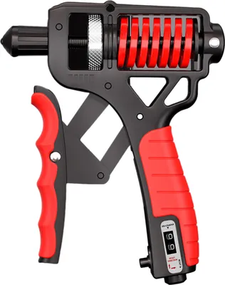 Produktbild von Griffkrafttrainer mit einstellbarem Abstand/Widerstand, ergonomischem, rutschfestem Gummigriff, Unterarmtrainer mit Zähler