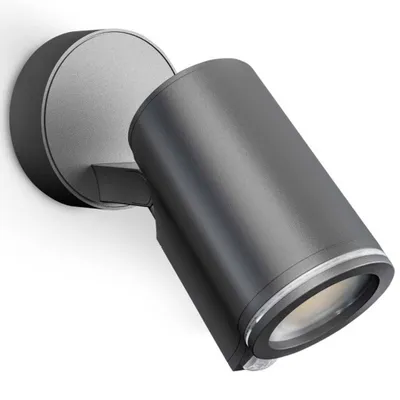 Produktbild von Steinel LED Sensor Wandspot 512 lm 3000 K per Bluetooth und App einstellbar Spot One SC anthrazit