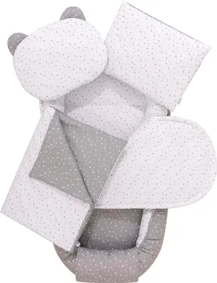 Produktbild von Twinkle Stars 5-teiliges Set XXL Babynest