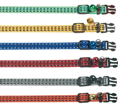 Immagine prodotto di Collare per gatti chiaro, 6 colori, 25-35 cm, 10 mm, assortiti, gatto