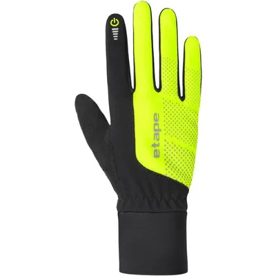 Obrázek produktu pro Rukavice Etape Skin WS Plus dlouhé černo-žlutá fluo Velikost XL 2004761-XL
